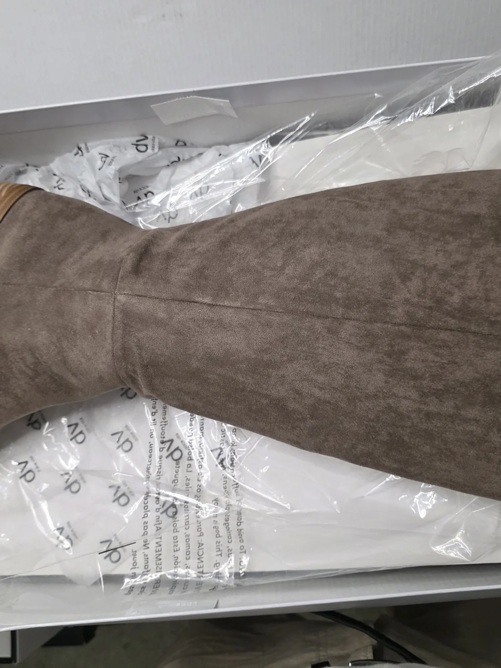 DV by Dolce Vita Tall Suede Over-the-Knee Boots in Taupe